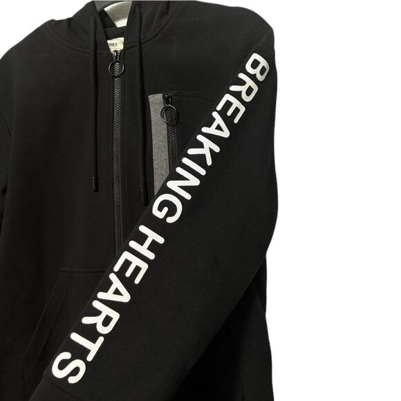 C&A Sweatshirt Hoodie Zip Dress Jacket - Picture 3 of 10